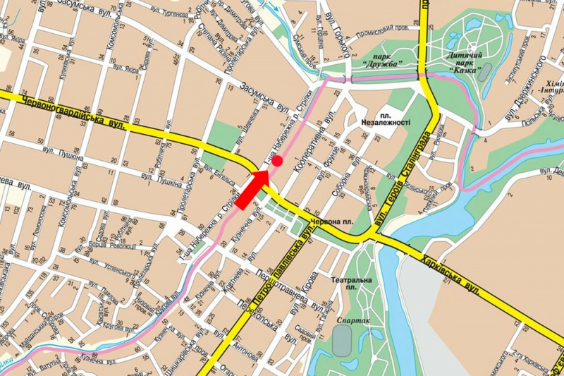 Город сумы на карте. Карта Винницы, Фрунзе улица. Г Сумы на карте. Карта Сумы с улицами.