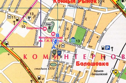 Луганск филармония карта